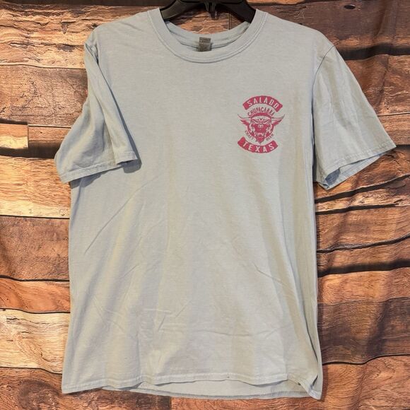 Salado Chupacabra Craft Beer Texas M T-Shirt Double Sided Brewery Logo Soft Tee - Picture 2 of 8